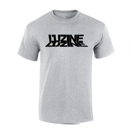 T-Shirt L'uzine gris logo noir