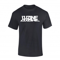T-Shirt L'uzine noir logo blanc de l'uzine sur Scredboutique.com