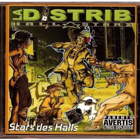 Album Cd " La Distrib Hall Starz" - Star des Halls