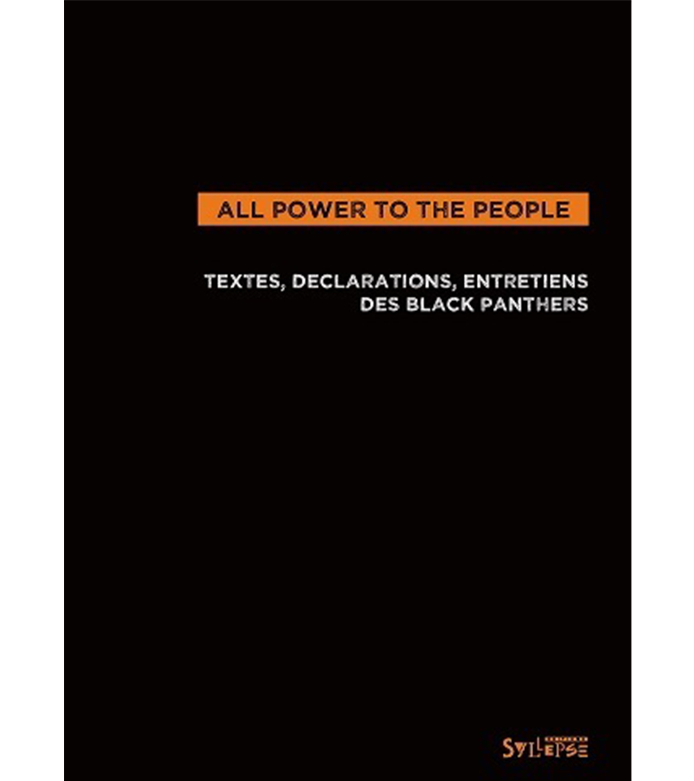 Livre "All power to the people" de  sur Scredboutique.com