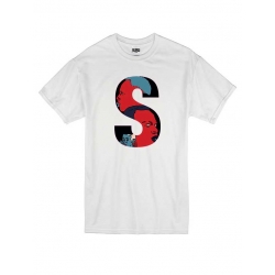 T Shirt Blanc by Sims - MC SOLAARR de sims sur Scredboutique.com