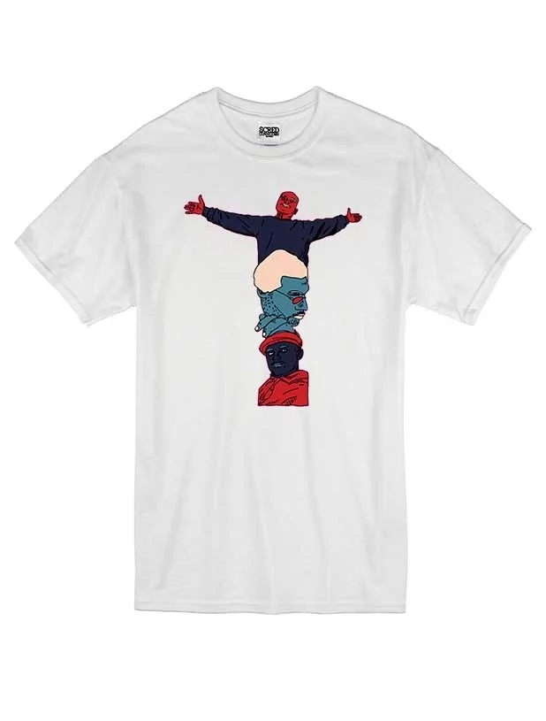 T Shirt Blanc by Sims - TSN de sims sur Scredboutique.com