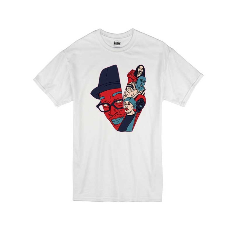 T Shirt Blanc by Sims - V