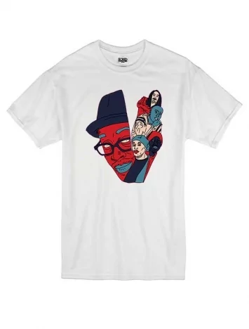 T Shirt Blanc by Sims - VICELOW