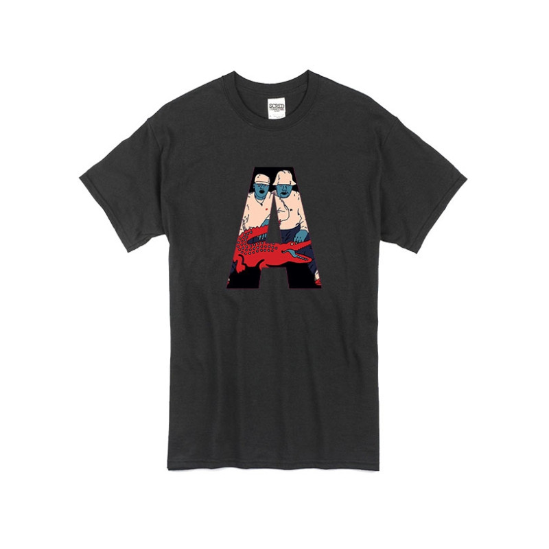 T Shirt Noir by Sims - ARSENIK