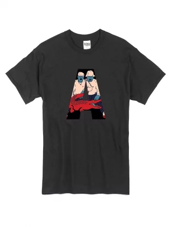 T Shirt Noir by Sims - ARSENIK