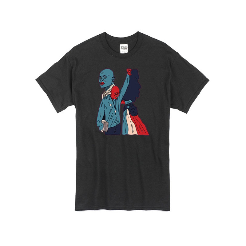 T Shirt Noir by Sims - KERY JAMES