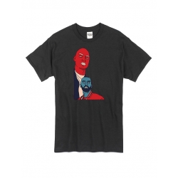 T Shirt Noir by Sims - LUNATIC