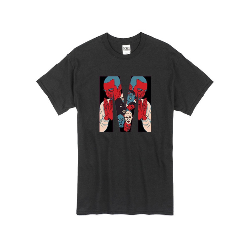 T Shirt Noir by Sims - Dj MEHDI