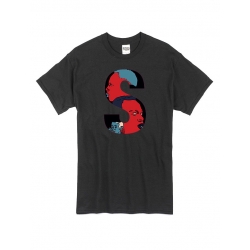 T Shirt Noir by Sims - MC SOLAARR