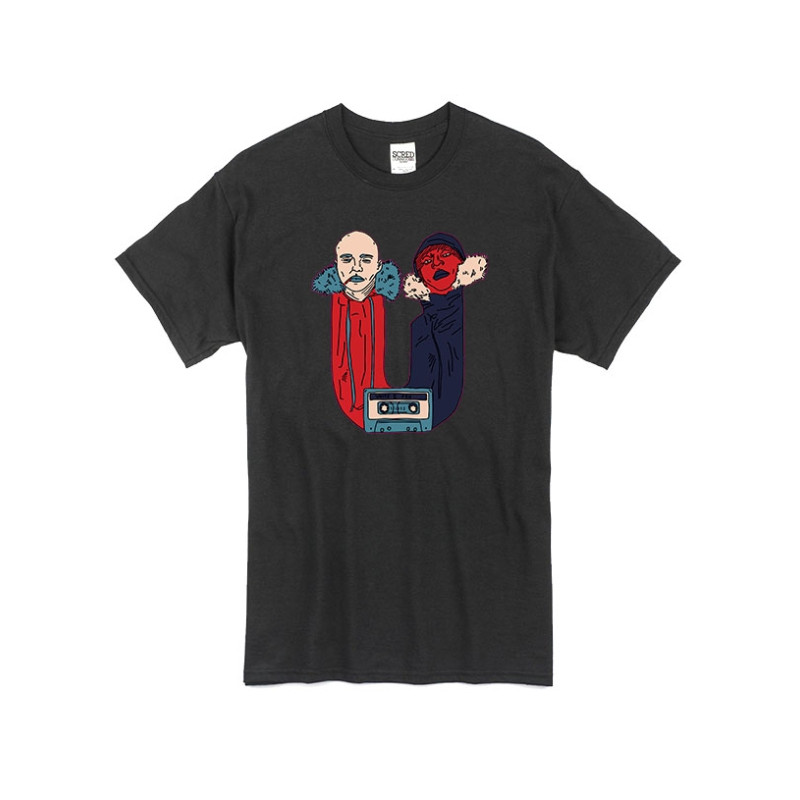 T Shirt Noir by Sims - UNITE DE FEU