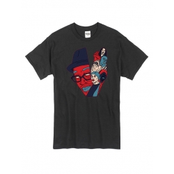 T Shirt Noir by Sims - VICELOW