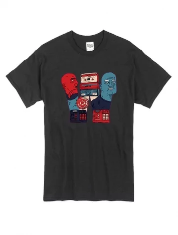 sims T Shirt Noir by Sims - WHITE & SPIRIT