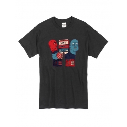 T Shirt Noir by Sims - WHITE &amp; SPIRIT