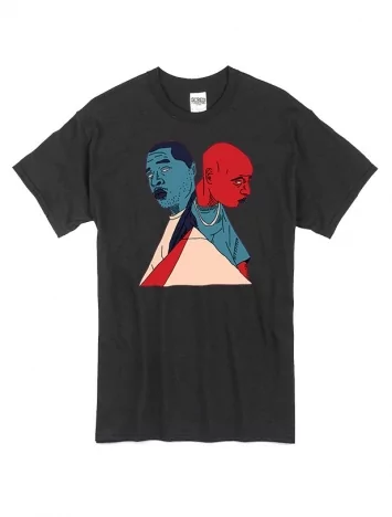 T Shirt Noir by Sims - X-MEEN