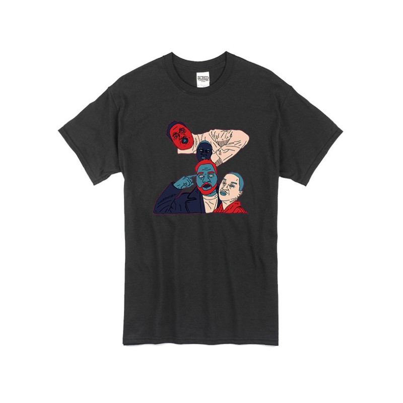 T Shirt Noir by Sims - ZOXEA