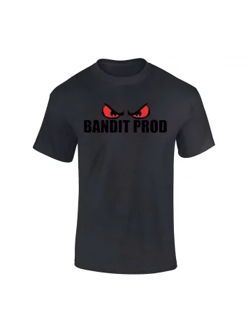 T-Shirt Bandit Prod Noir