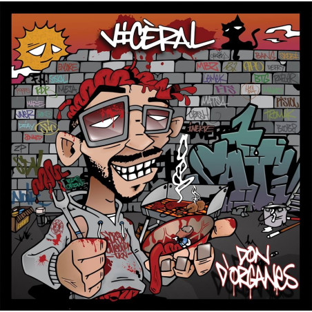 album cd  Viceral (insatiable) -  "Don d'organe"