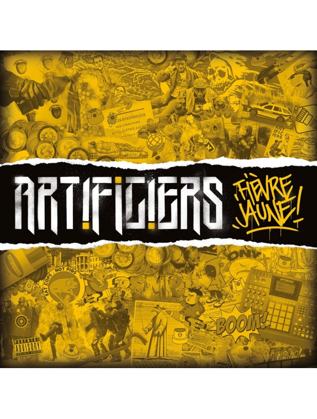 Maxi vinyle " Les artificiers" - Fievre jaune