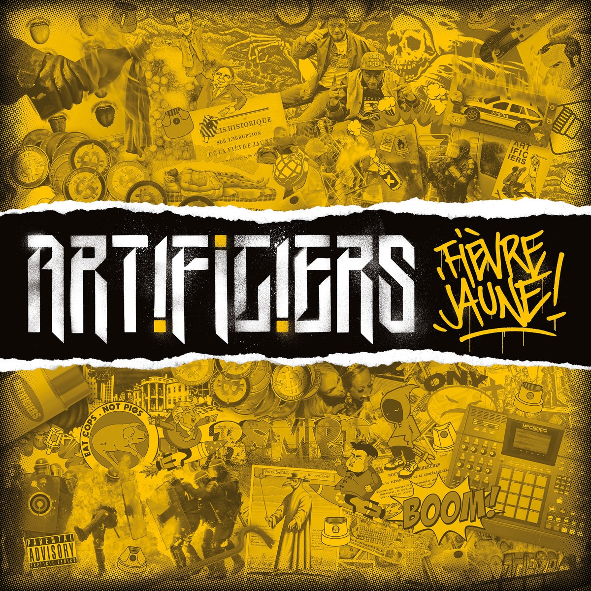 Maxi vinyle " Les artificiers" - Fievre jaune de les artificiers sur Scredboutique.com