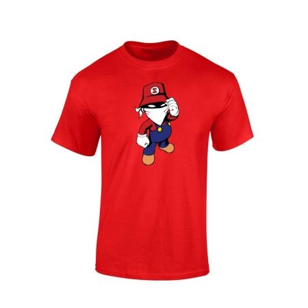 T Shirt Rouge enfant Mario