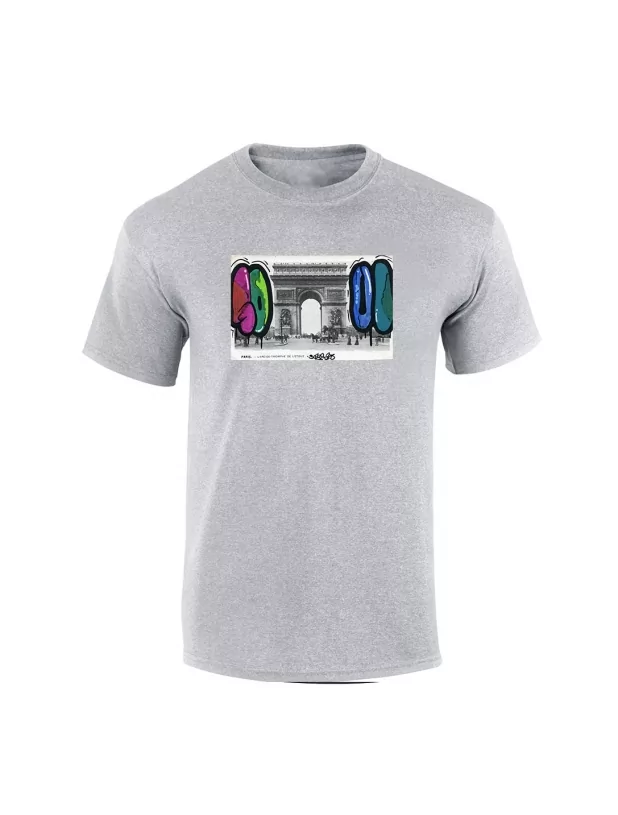 TShirt gris Soul Arc de triomphe de soul sur Scredboutique.com