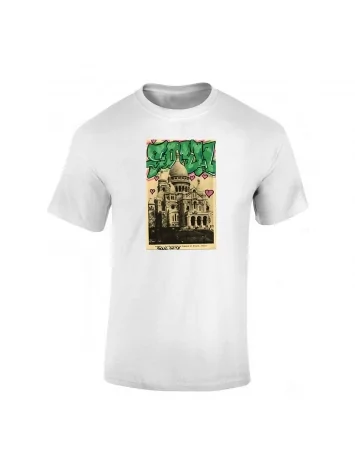 Tshirt Blanc Soul Sacre Coeur