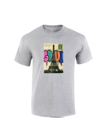 TShirt gris Soul Tour eiffel