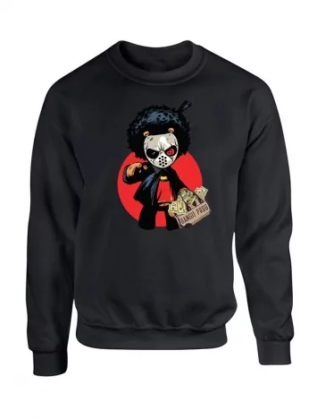 Sweat noir Junior bvndo