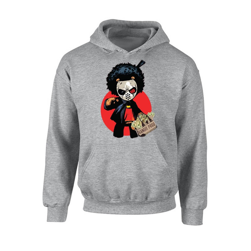 Sweat capuche gris Junior bvndo