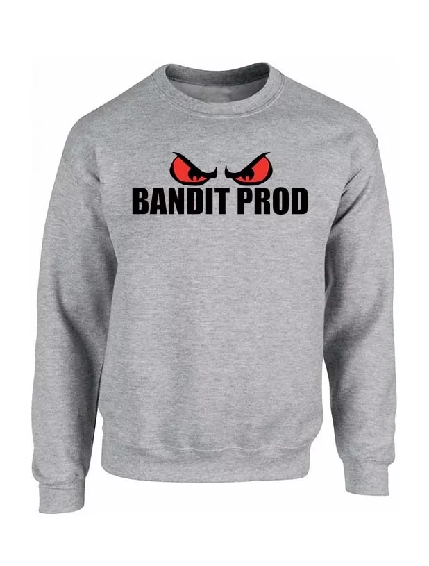 Sweat gris Bandit Prod de junior bvndo sur Scredboutique.com