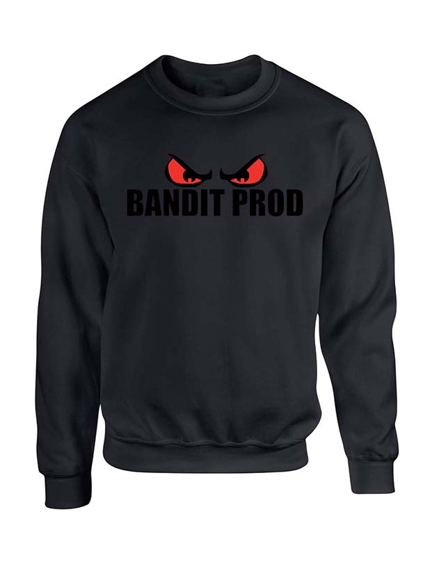 Sweat Noir Bandit Prod de junior bvndo sur Scredboutique.com