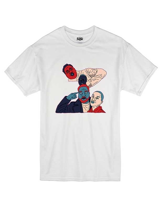 T Shirt Blanc by Sims - ZOXEA