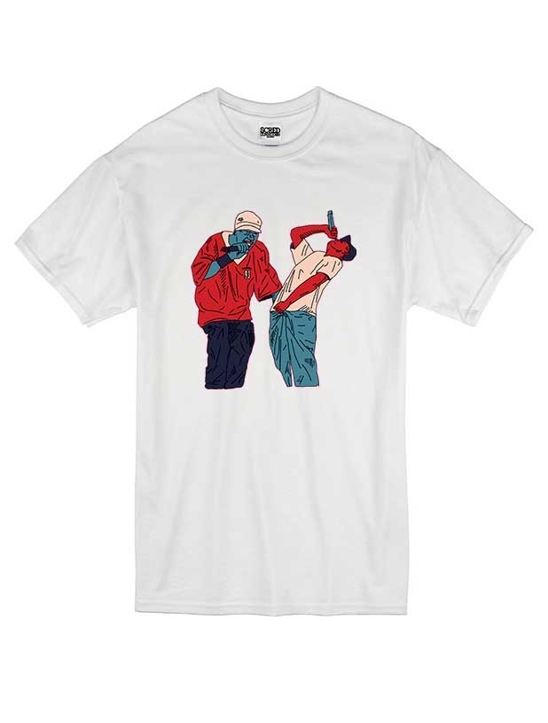 T Shirt Blanc by Sims - NTM