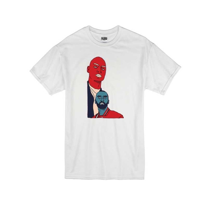 T Shirt Blanc by Sims - LUNATIC