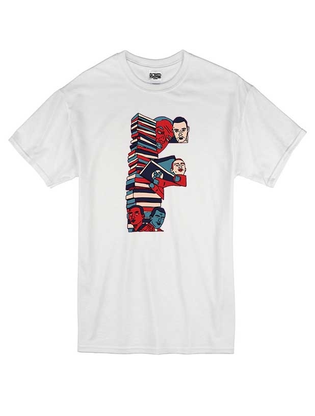 T Shirt Blanc by Sims - FABE & SCRED CONNEXION de fabe sur Scredboutique.com
