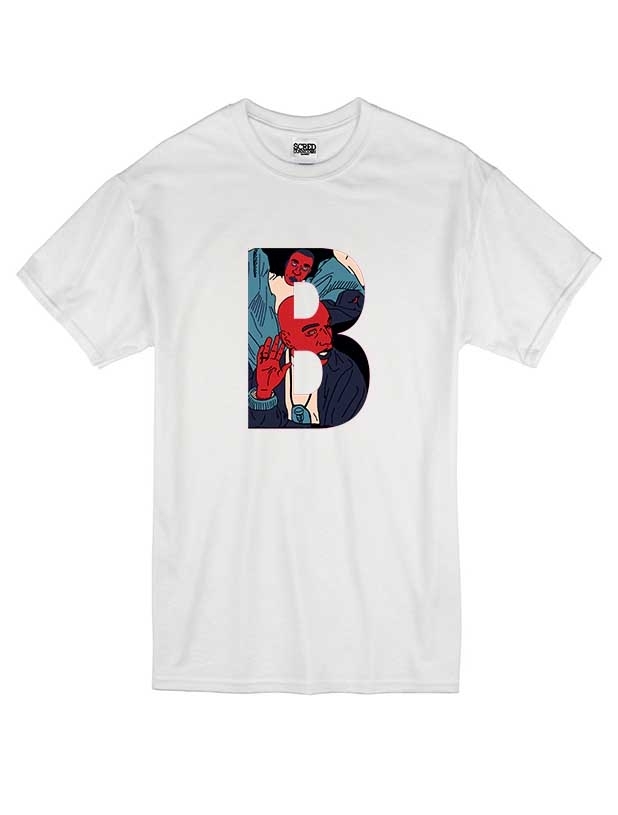 T Shirt Blanc by Sims - BUSTA FLEX de busta flex sur Scredboutique.com