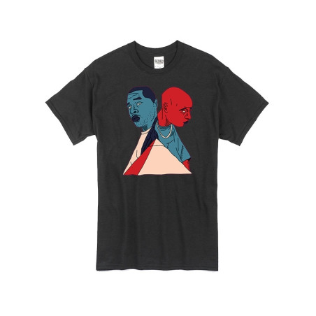 T Shirt Noir by Sims - X-MEEN