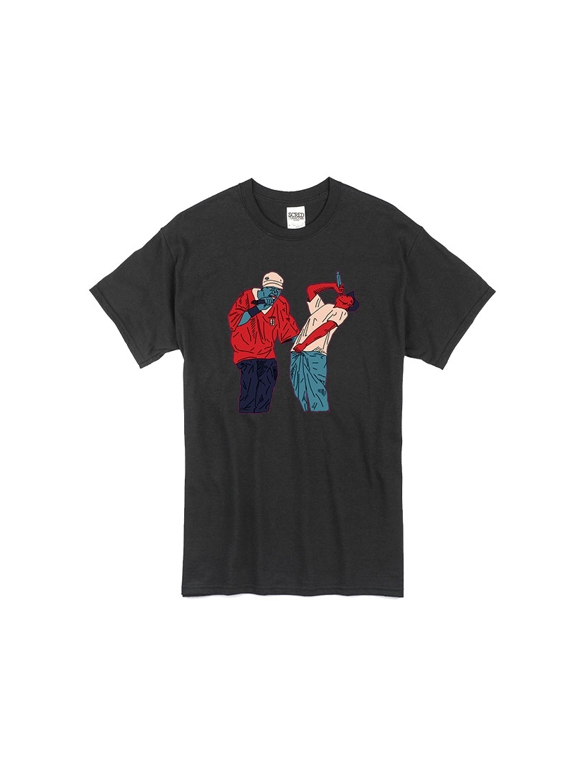T Shirt Noir by Sims - NTM