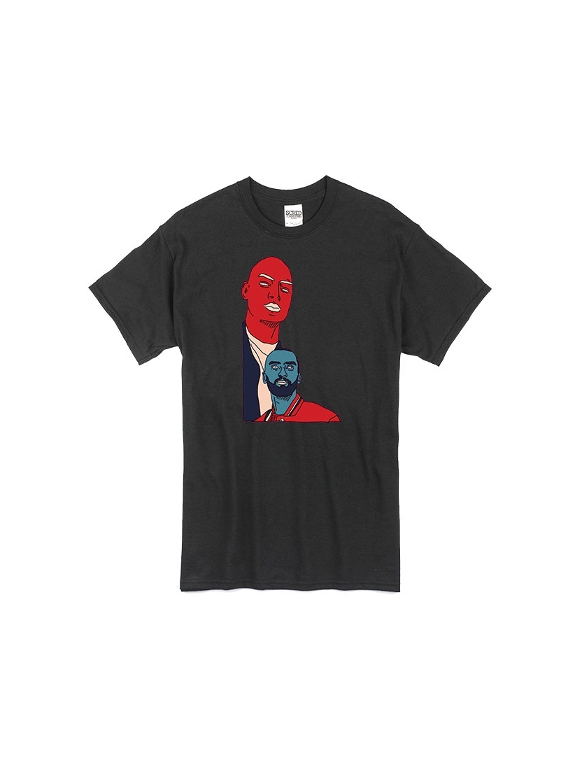 T Shirt Noir by Sims - LUNATIC