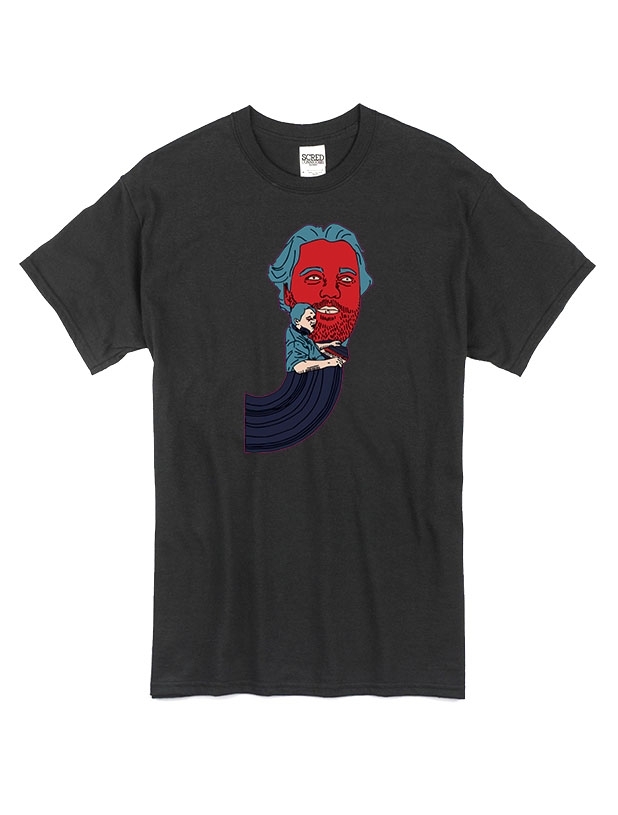 T Shirt Noir by Sims - JIMMY JAY