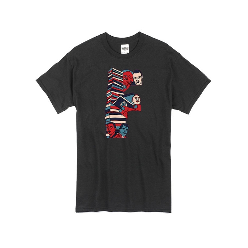 T Shirt Noir by Sims - FABE & SCRED CONNEXION