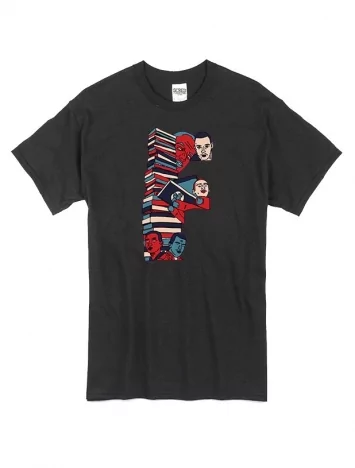 T Shirt Noir by Sims - FABE &amp; SCRED CONNEXION