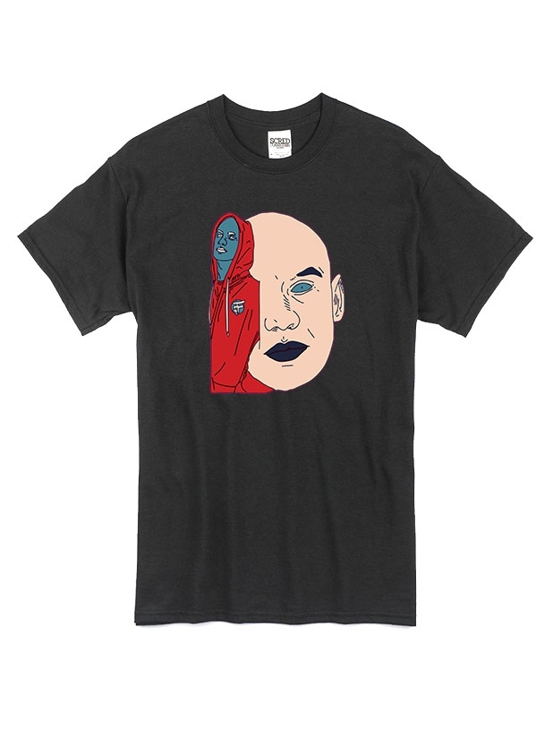 T Shirt Noir by Sims - DON CHOA