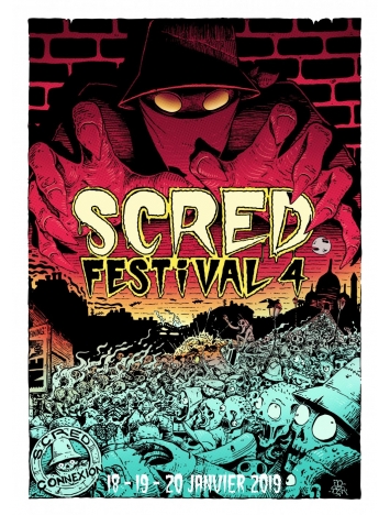 Pack Affiches Scred Festival