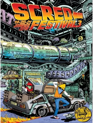 Pack 5 Affiches Scred Festival 