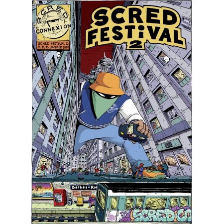 Pack Affiches Scred Festival