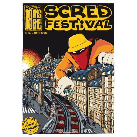 Pack Affiches Scred Festival