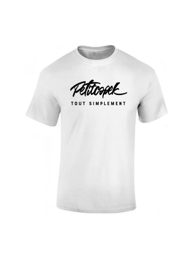 TShirt Blanc Petitcopek de petitcopek sur Scredboutique.com