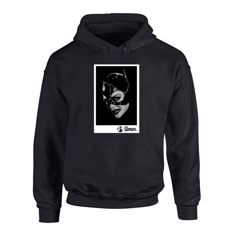 Sweat capuche noir Renar - Catwoman